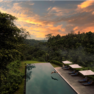 Enjoy Golden Moments at the Edge of Ubud’s Lush Valley