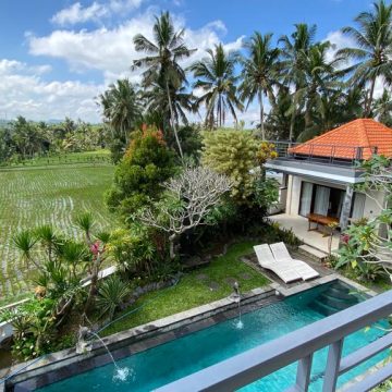 Brand New Villa for sale with a amazing view in Ubud.  30 minutes to Central Ubud