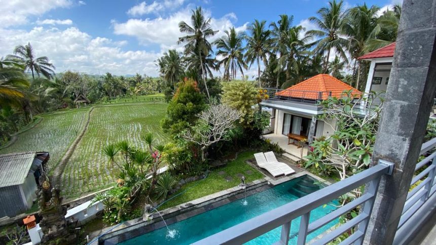 Brand New Villa for sale with a amazing view in Ubud.  30 minutes to Central Ubud