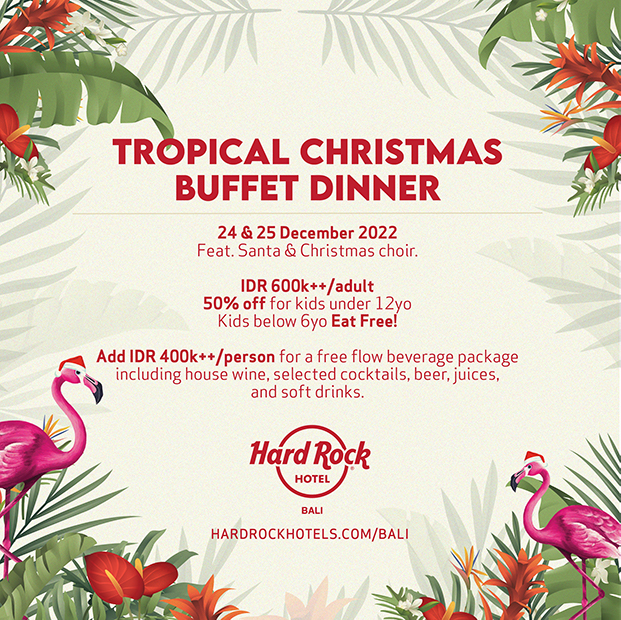 Festive Season at Hard Rock Hotel Bali