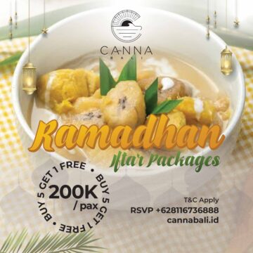 Ramadhan Iftar Package at Canna Bali
