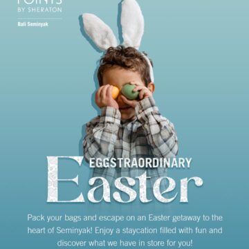 Have an Eggstraordinary Easter in the heart of Seminyak
