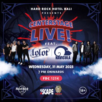 Hard Rock Hotel Bali presents CENTERSTAGE LIVE!