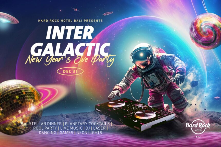 Intergalactic New Year’s Eve Party at Hard Rock Hotel Bali