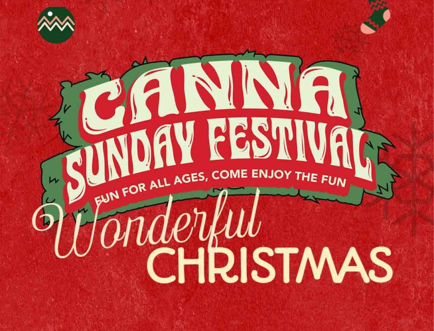 Immerse yourself in the magic of the holiday season at Canna SunFest