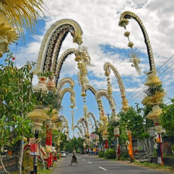 Series of Events for the Galungan Days in Bali